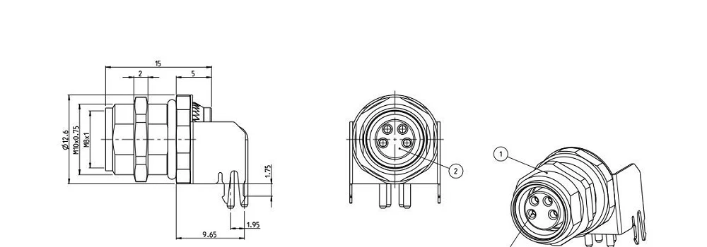product-1000-350 m8 connector size