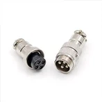 کی بورڈ کے لئے GX 16 4 پن ایوی ایشن کنیکٹر